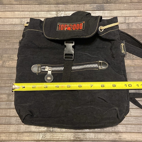 Stuffins TOP DOG Nylon Backpack Black - Picture 15 of 16